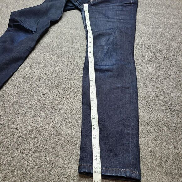 Joe's Jeans The Skinny Ankle Jeans Womens 27 Dark Wash Blue Stretch Denim Slim - Picture 2 of 9